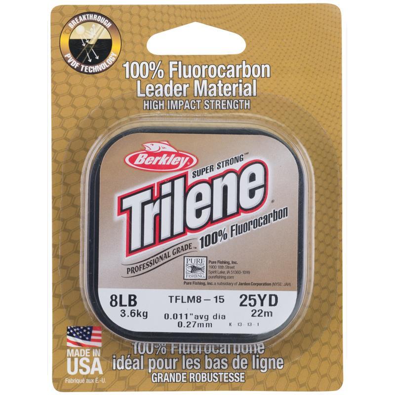 Fluorocarbone Berkley Trilene Fluorocarbon Leader - 22M / 25 Yd
