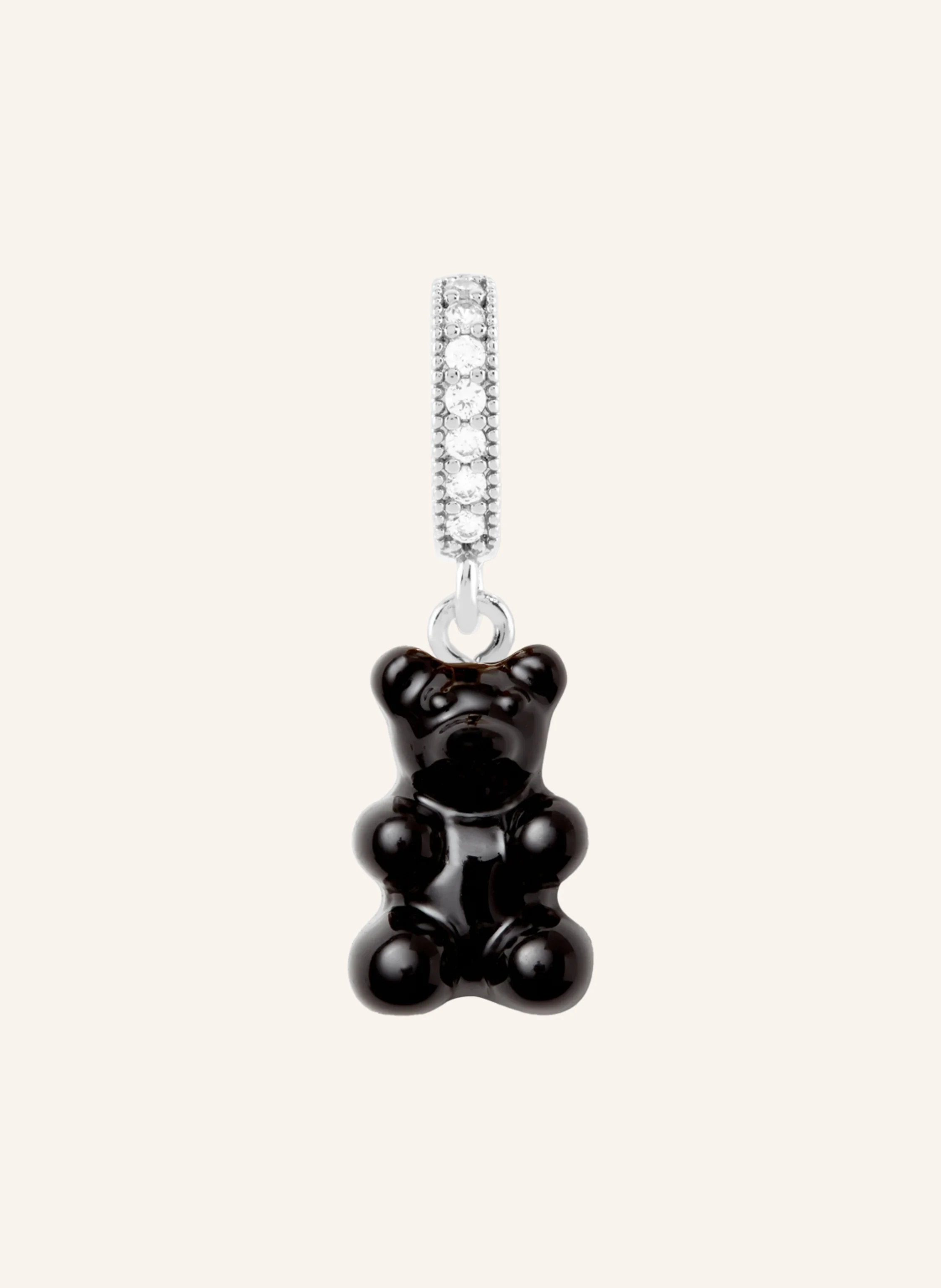 CRYSTAL HAZE Kette BLACK NOSTALGIA BEAR by GLAMBOU