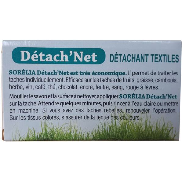 Savon détachant textiles 100 g - Détach'Net