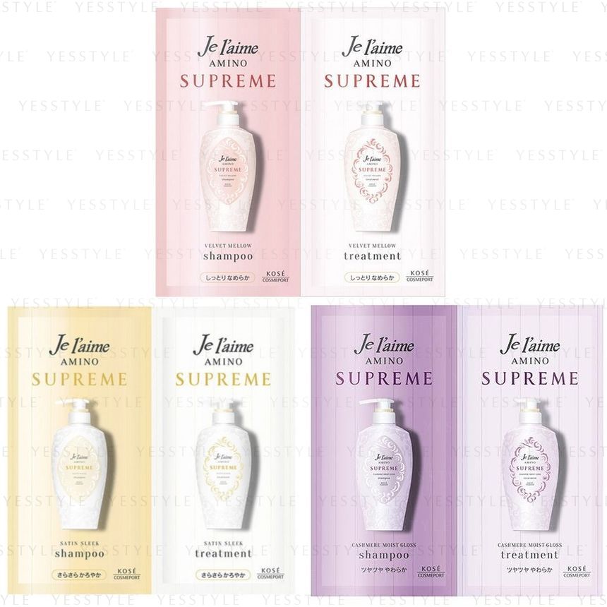 Kose - Je l'aime Amino Supreme proefset voor shampoo en behandeling