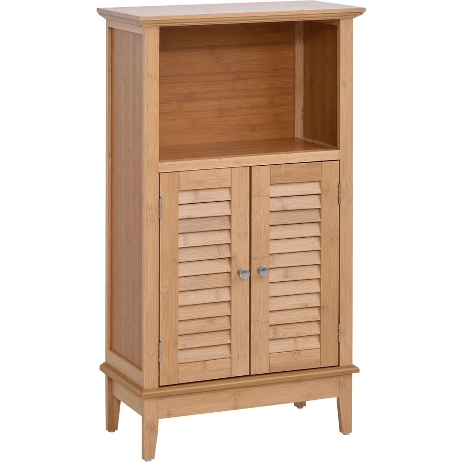 HOMCOM Badezimmerschrank natur