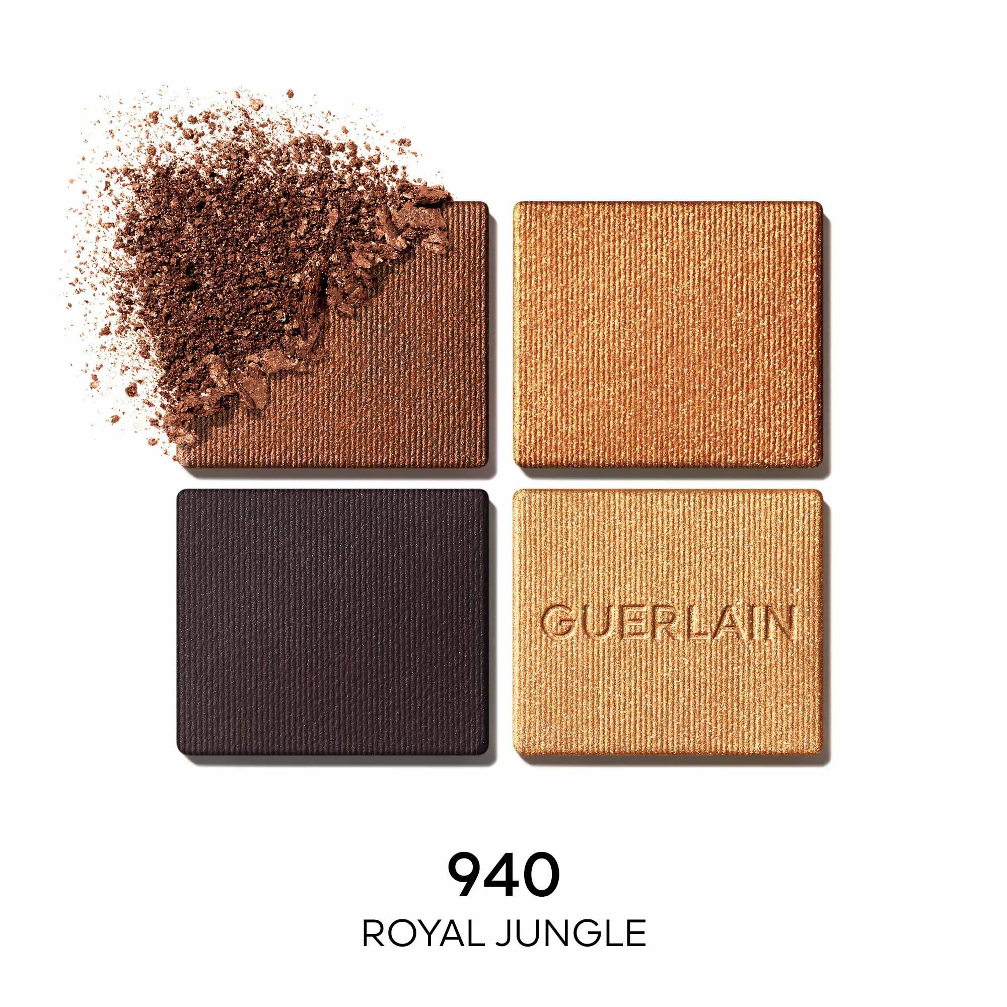 OMBRES G Ombres à paupières 4 couleurs |- 940 Royal Jungle