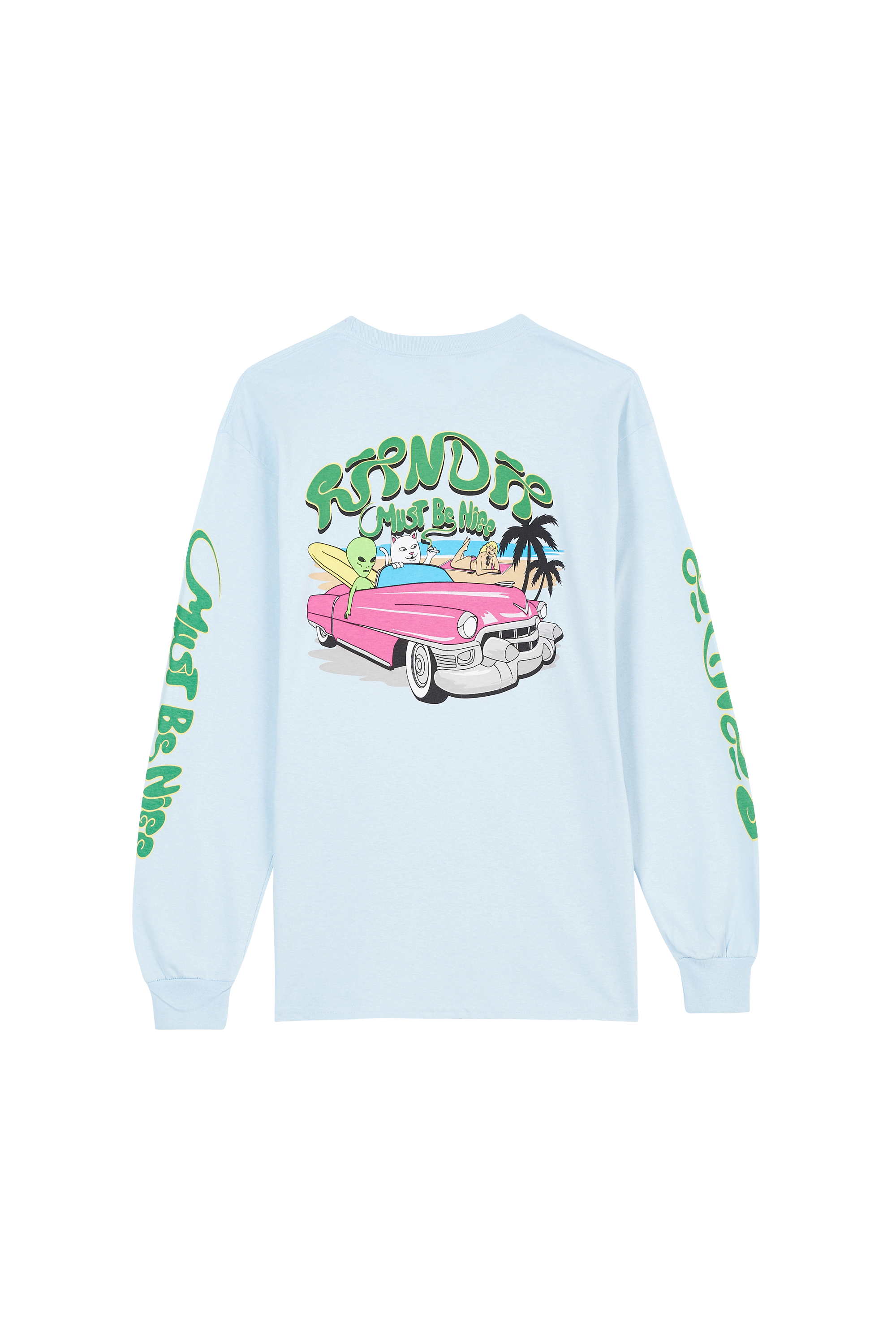 RIPNDIP T-shirt NERMRIDER BEACH Bleu