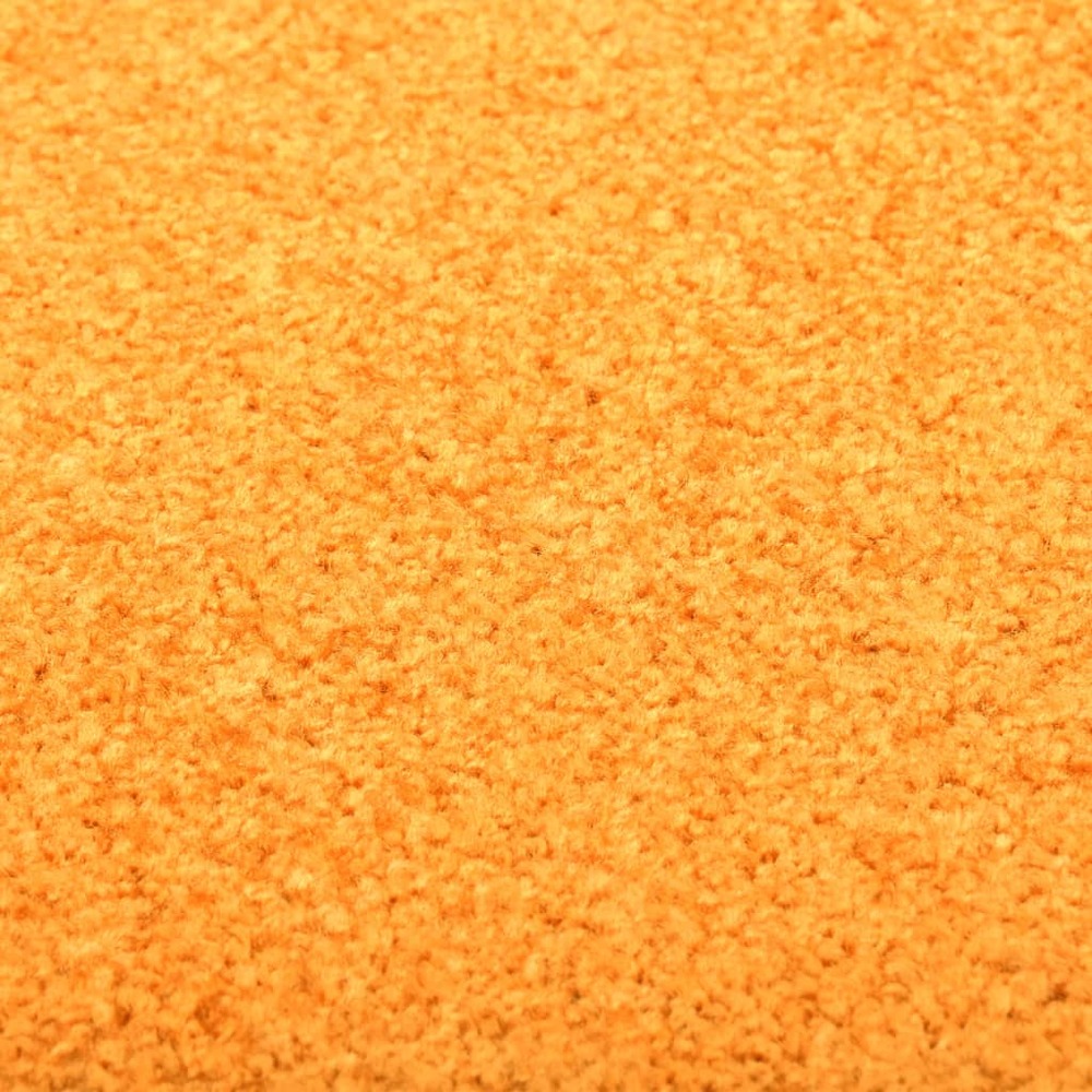 Paillasson lavable orange 60x90 cm