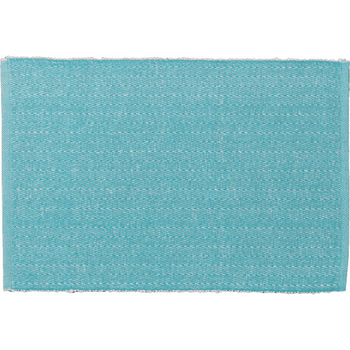 Herringbone bordbrikke, turkis