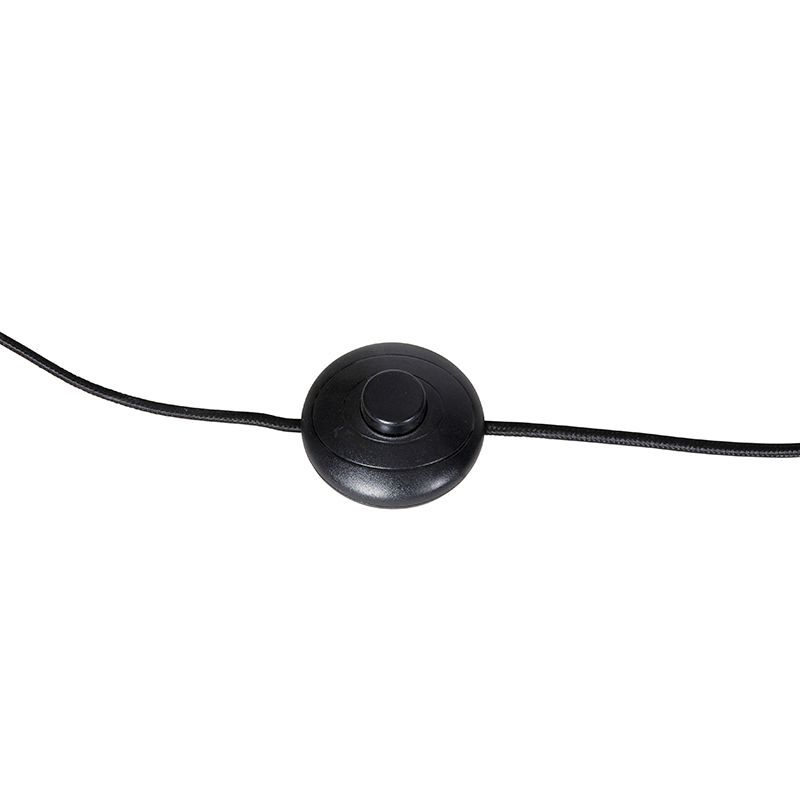 Moderne vloerlamp tripod zwart - Zoë