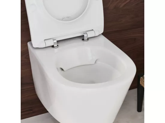 WC suspendu sans bride JACOB DELAFON Bastille caréné + abattant