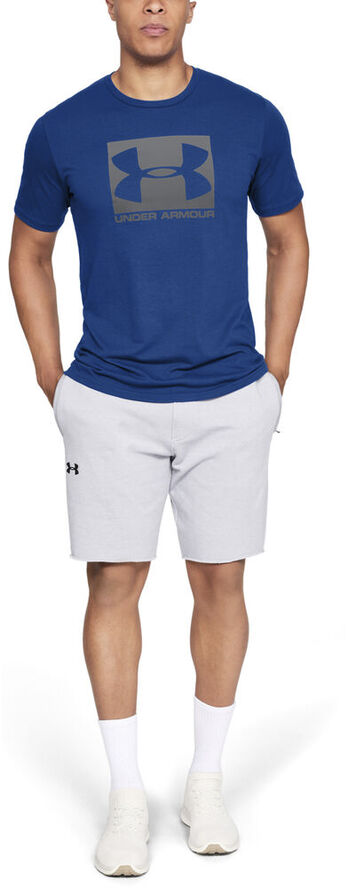 Under Armour Boxed Sportstyle Traenings T Shirt Blå
