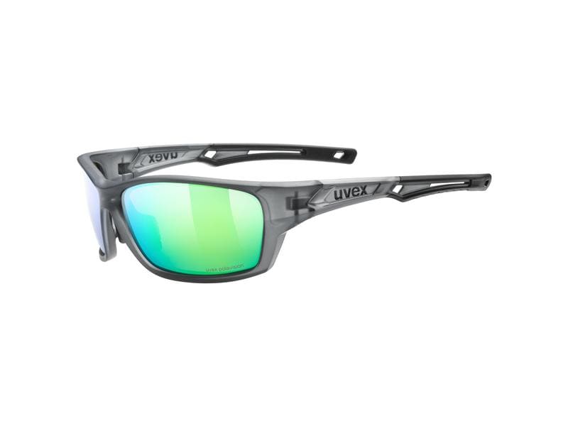 uvex Sportbrille uvex sportstyle 232 Psmoke mat Sportbrille
