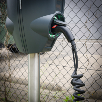 Carpoint spiraal laadkabel elektrische auto type 2 - 2 32a 3ph 6 meter