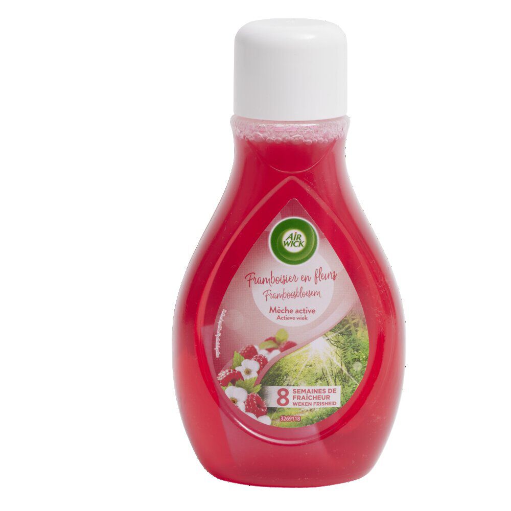 Désodorisant mèche Airwick framboisier en fleurs 375ml