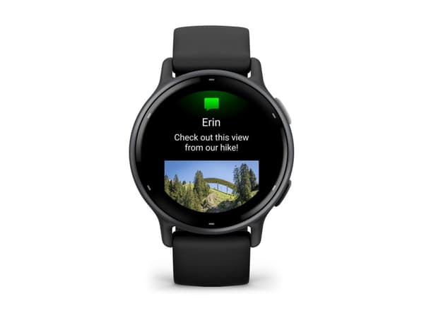 Garmin vívoactive 5 - Svart - smartklokke med bånd - silikon - håndleddstørrelse: 125-190 mm - display 1.2