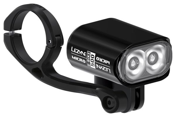 Éclairage Avant VAE Lezyne LED EBike Micro-Drive 500 Noir