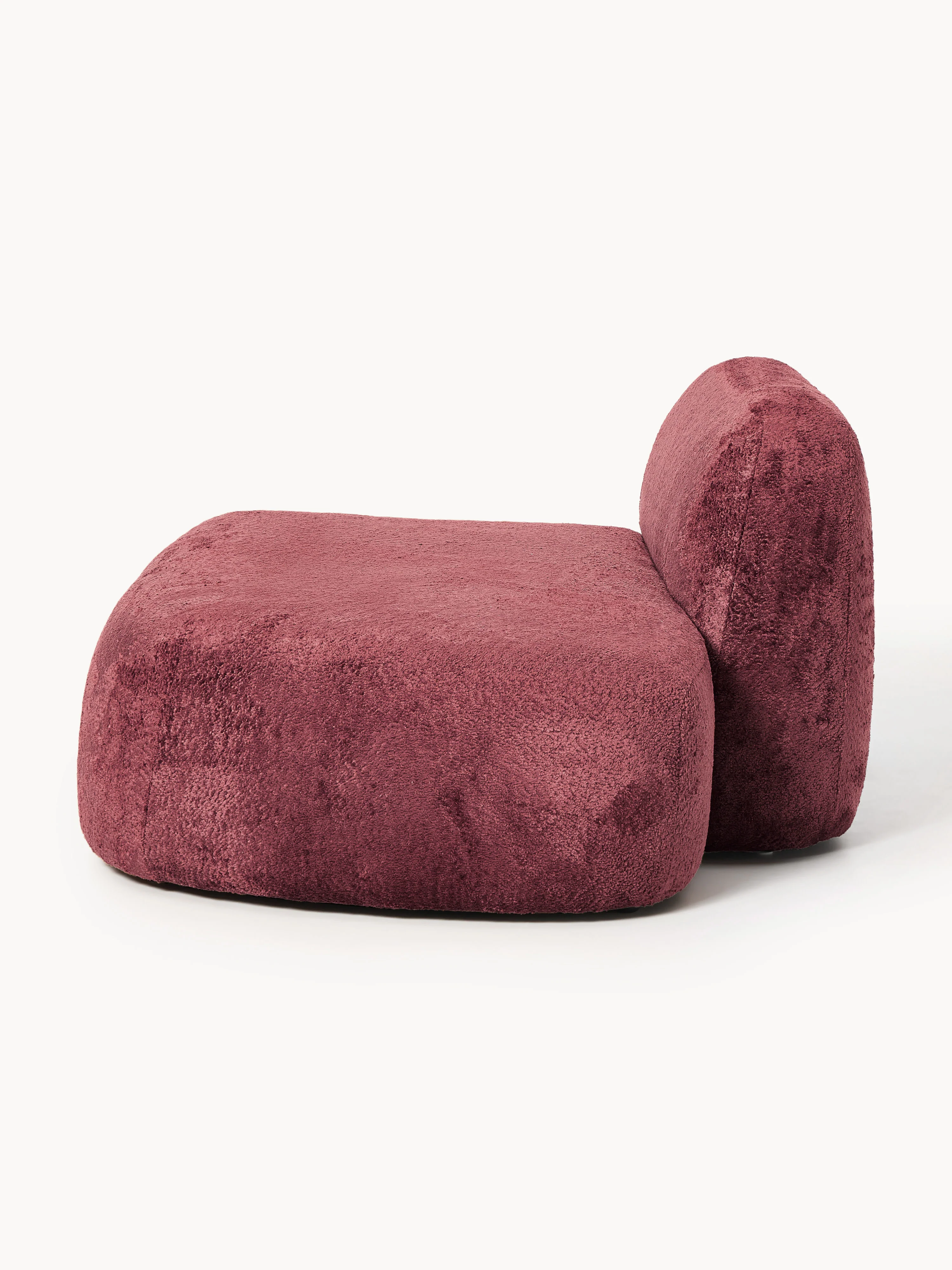 Teddy bouclé chaise-module Wolke