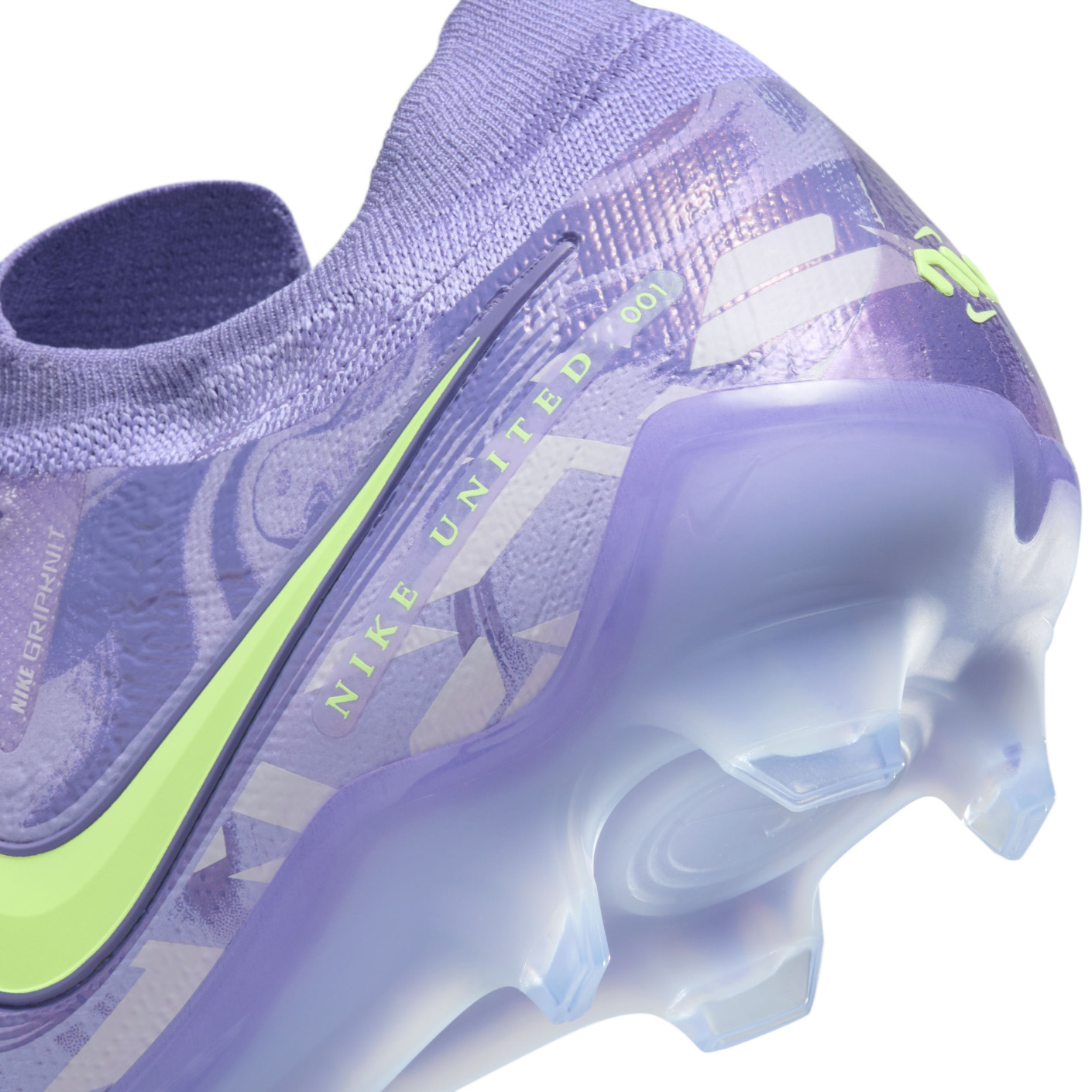 Nike Phantom GX II Elite Gras Voetbalschoenen (FG) Lichtpaars Lichtgeel