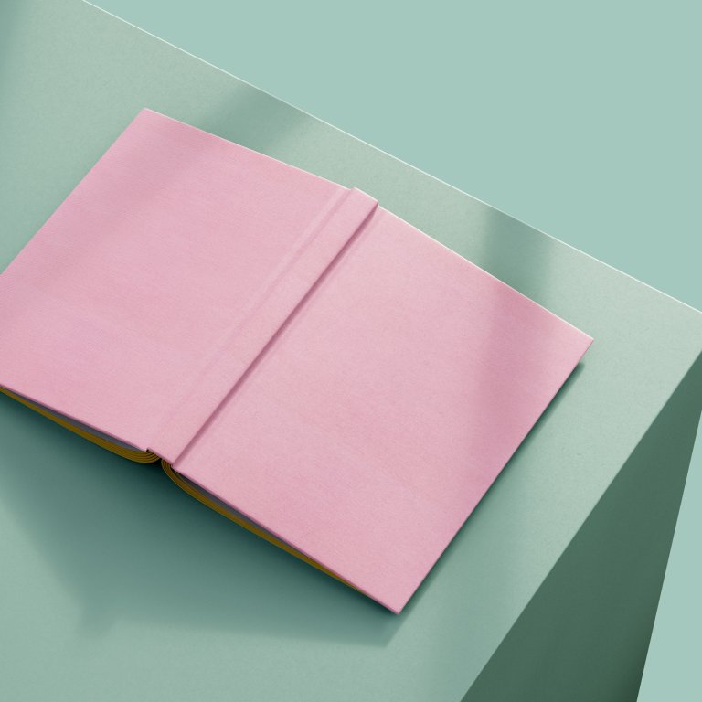 DIY Set, Buchbinden, Hardcover Notizbuch