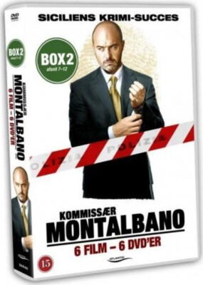 Kommissær Montalbano - Box 2 - Afsnit 7-12 - DVD