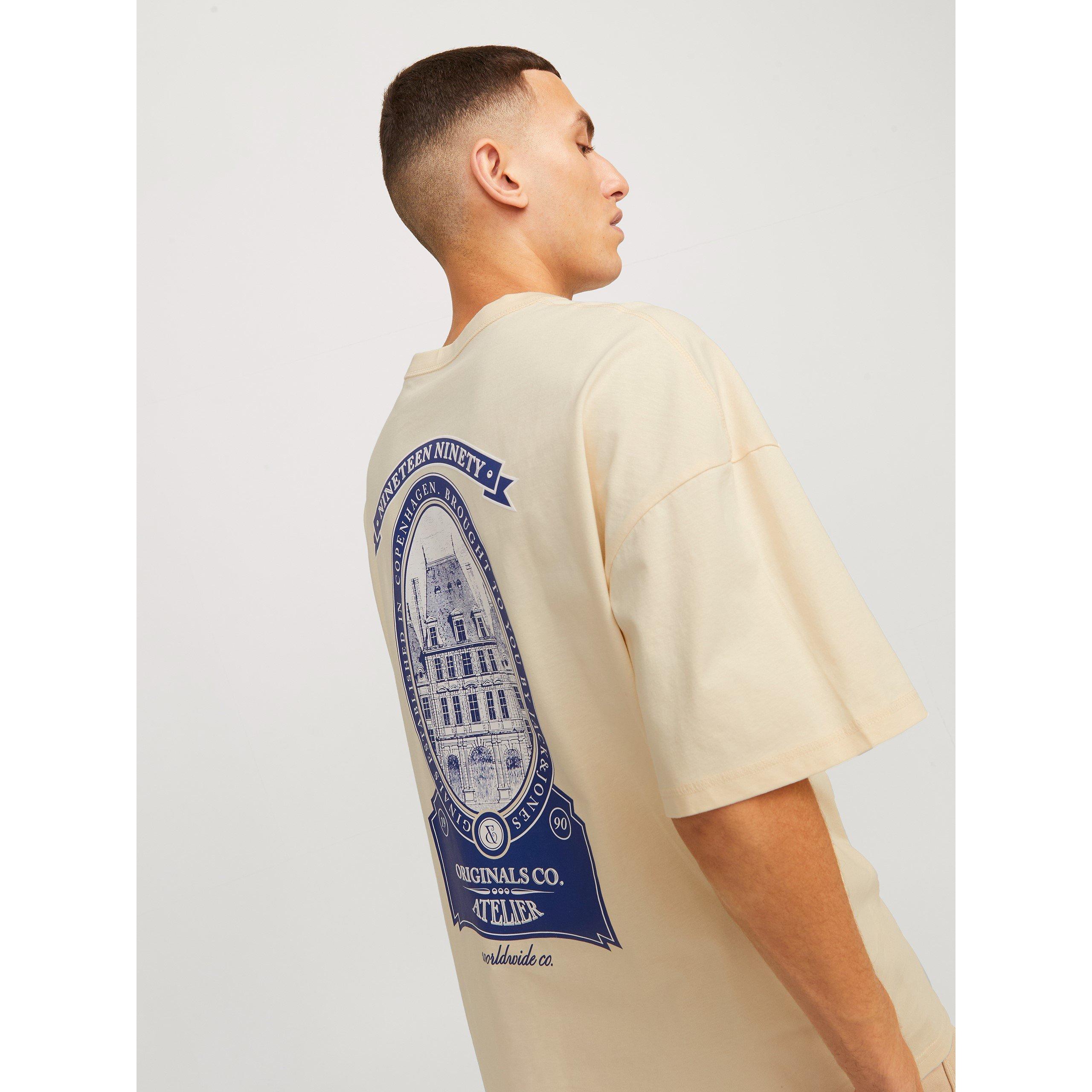 Jack and Jones Back Graphic Oversized T Shirt