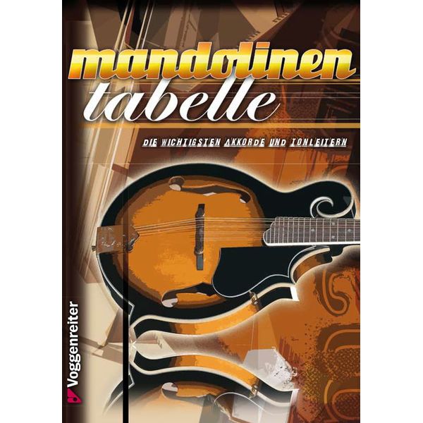 Voggenreiter Mandolinen-Grifftabelle