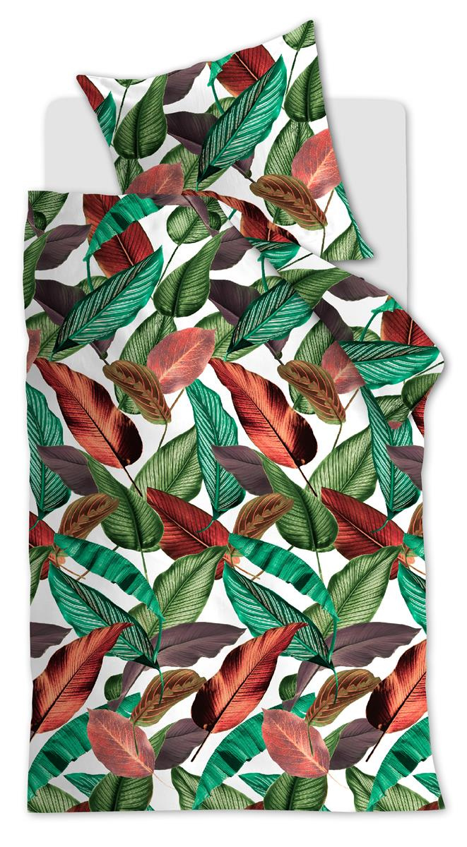 Bettwäsche MAKOYANA Satin 135x200 cm, mit 1 Kissen