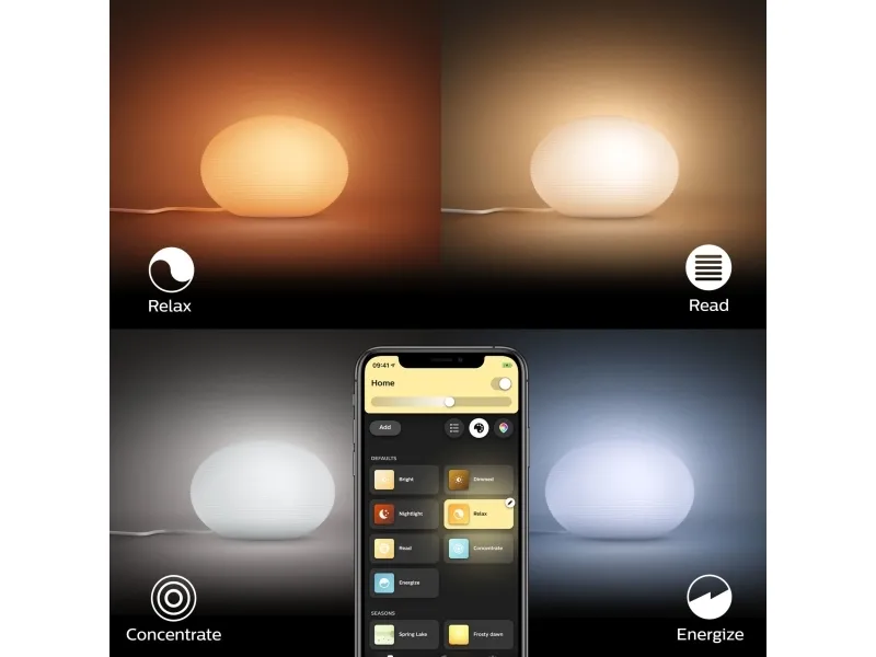 Philips Hue White Color Ambiance Flourish Bordlampe - BT