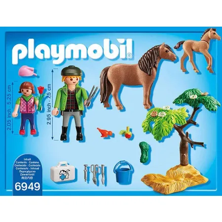 PLAYMOBIL® 6949 Ponymama mit Fohlen