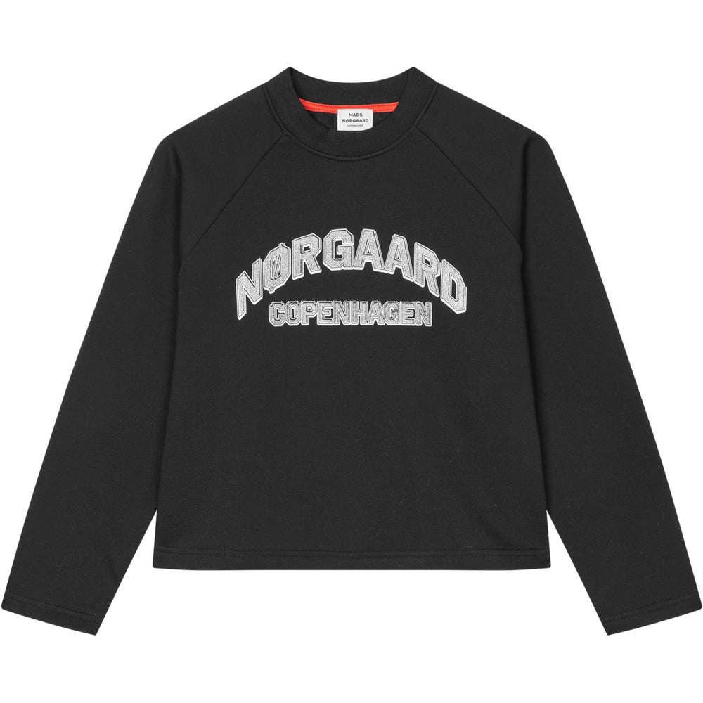 Køb Mads Nørgaard Jet Black Mix Sweat Alia Sweatshirt