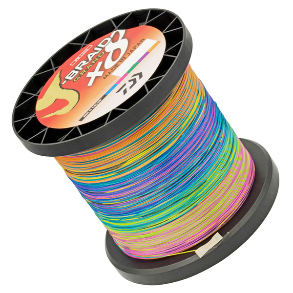 Tresse Daiwa J-Braid Grand X8 Multi Colour 1500m