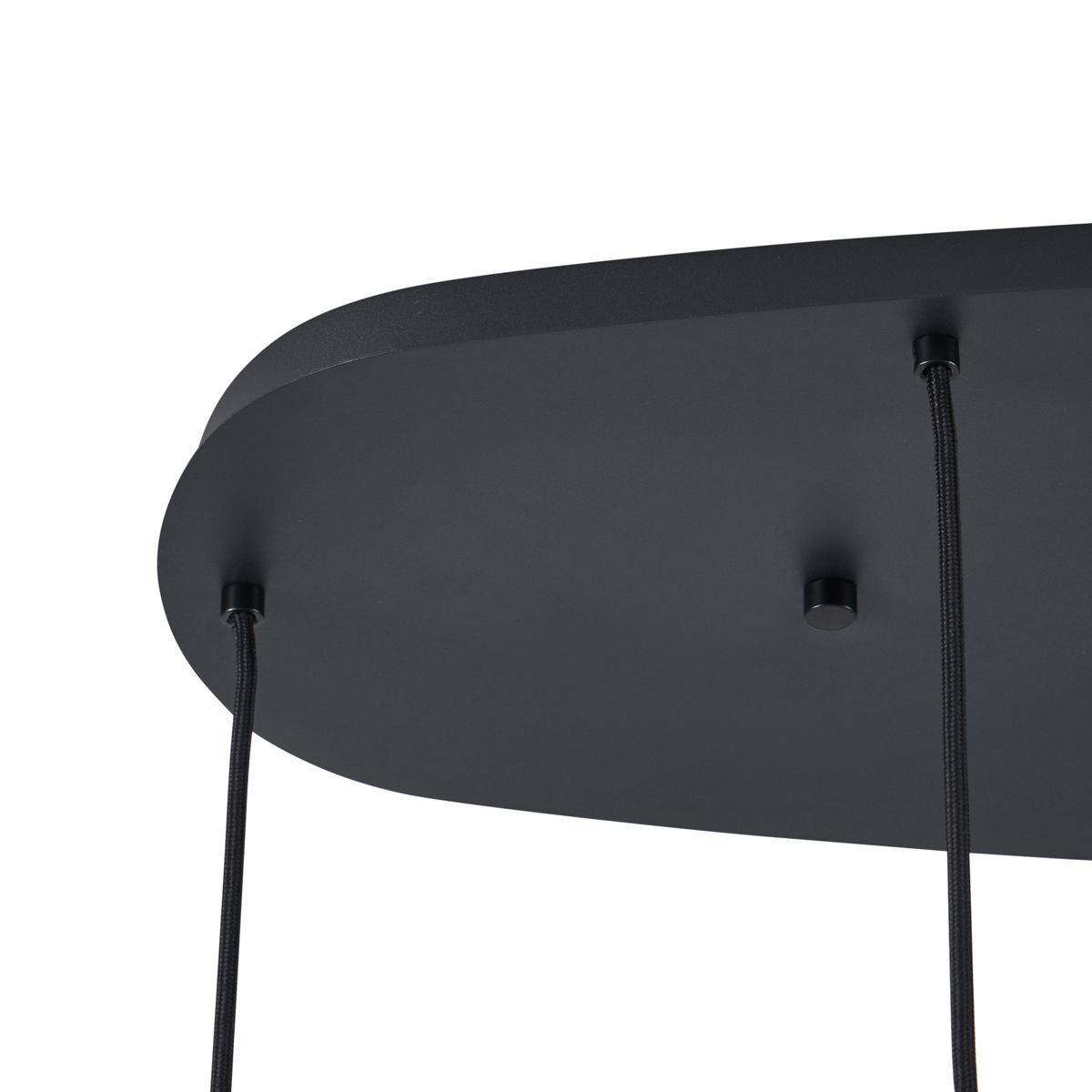 Moderne hanglamp zwart 6-lichts - Biles