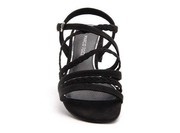 Marco tozzi nu pieds talons femme 28203 noir