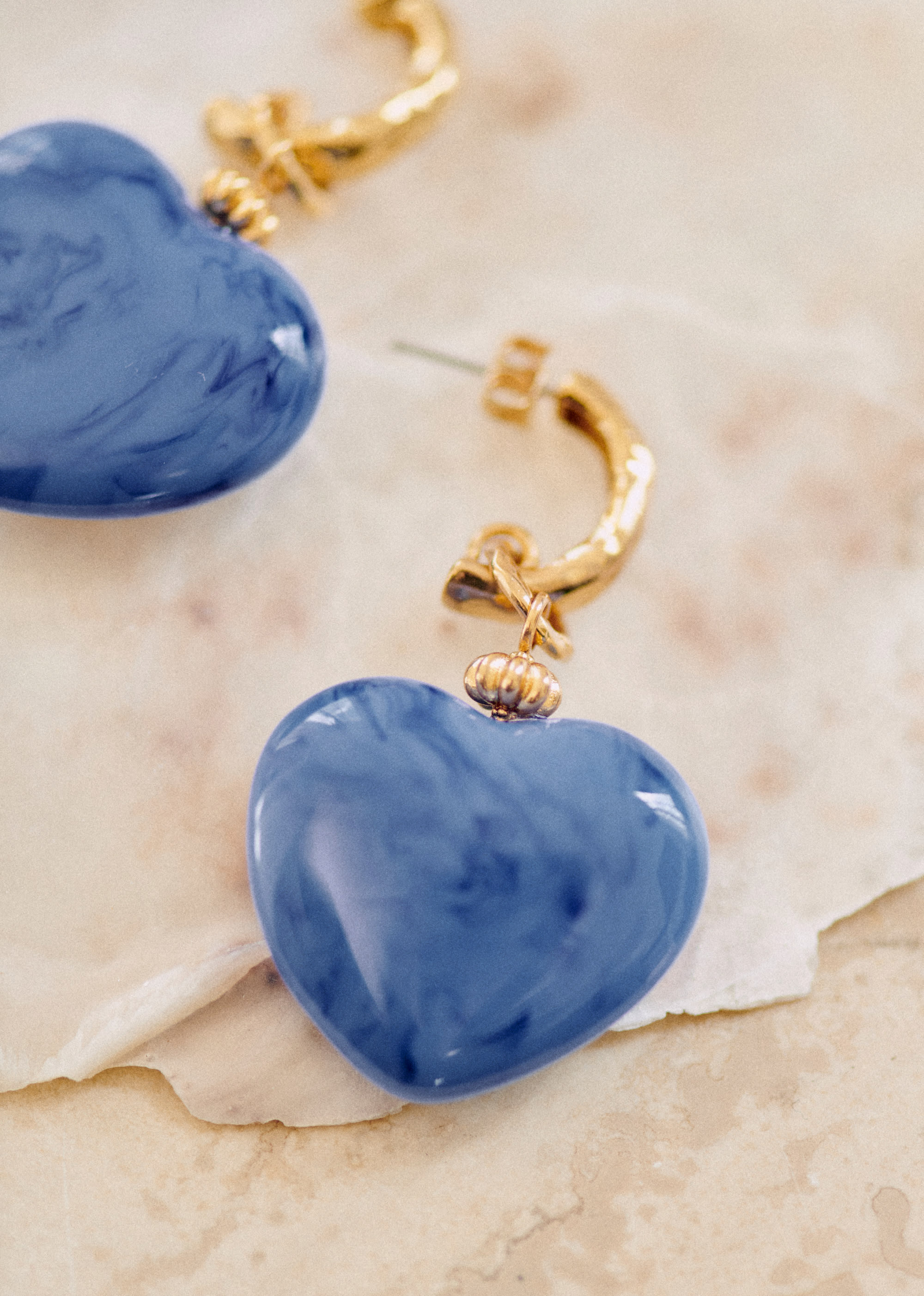 Boucles d'oreilles Pippa - Bleu Denim - E-SHOP/BIJOUX Boucles d'Oreilles 5905787