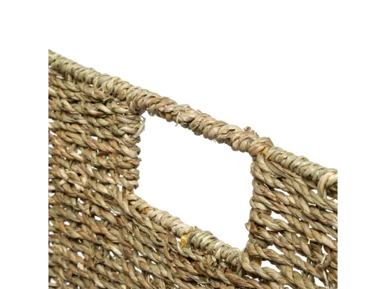 Panier Rangement 31x31 cm Seagrass Roseau - FIVE