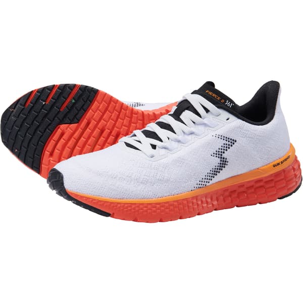 Chaussure running 361 FIERCE 2 W WHITE/MANDARIN RED