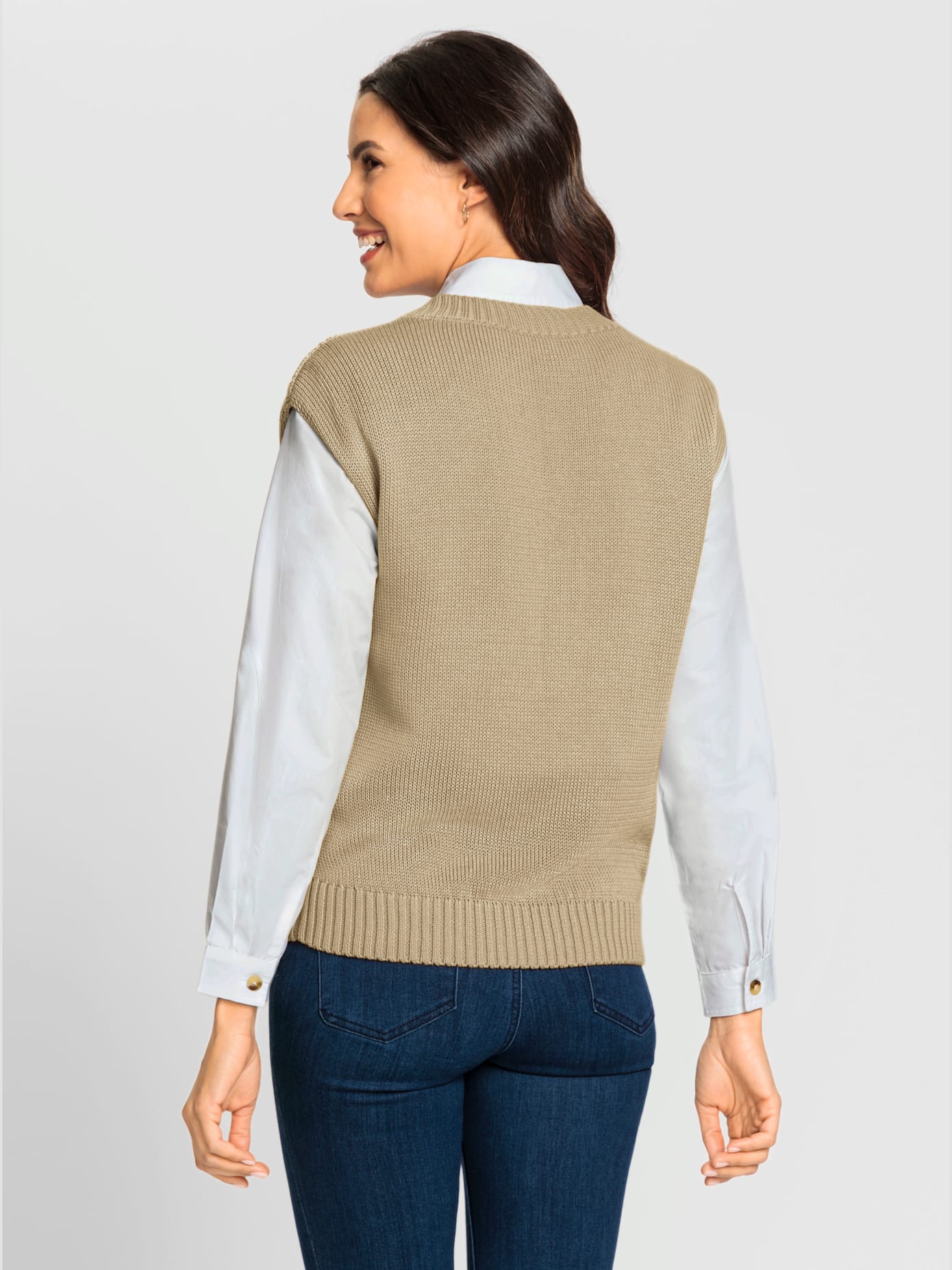 Débardeur en tricot 50% coton