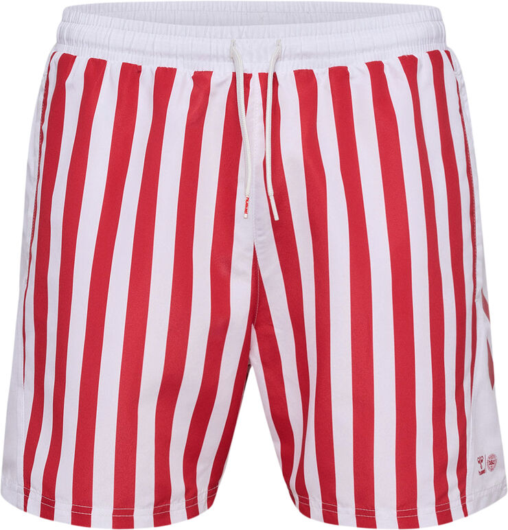 Hummel DBU Danmark 24 Badeshorts Hvid