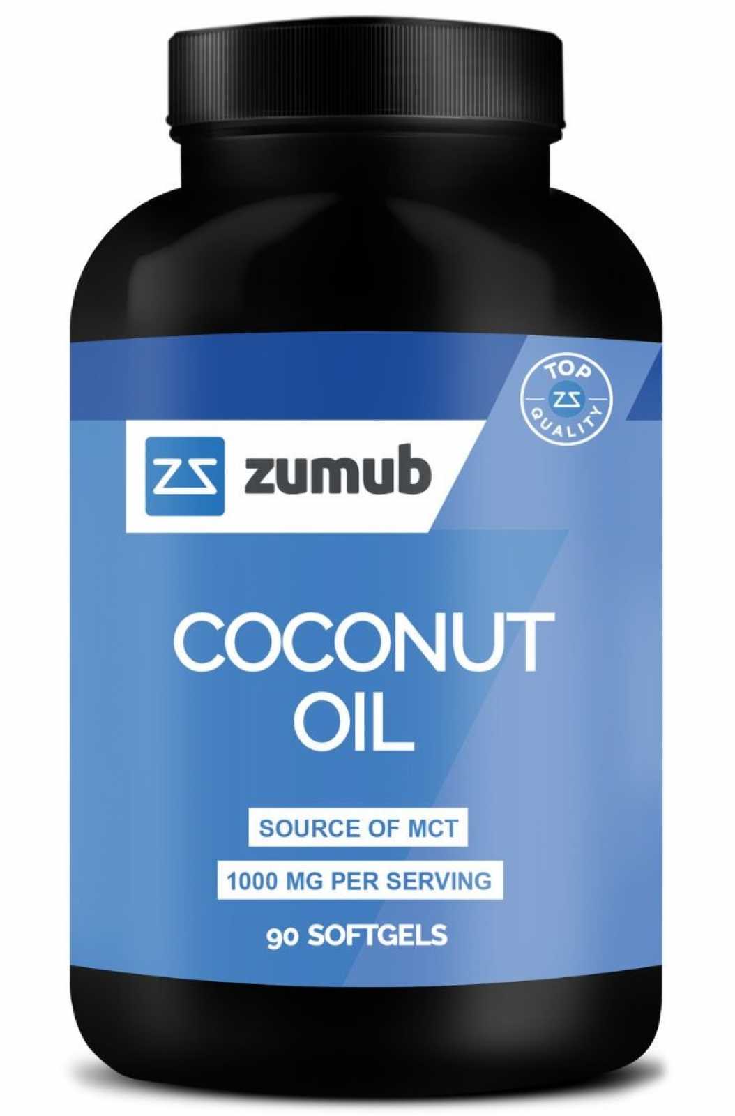 Óleo de Coco Zumbub 30 cápsulas gelatinosas
