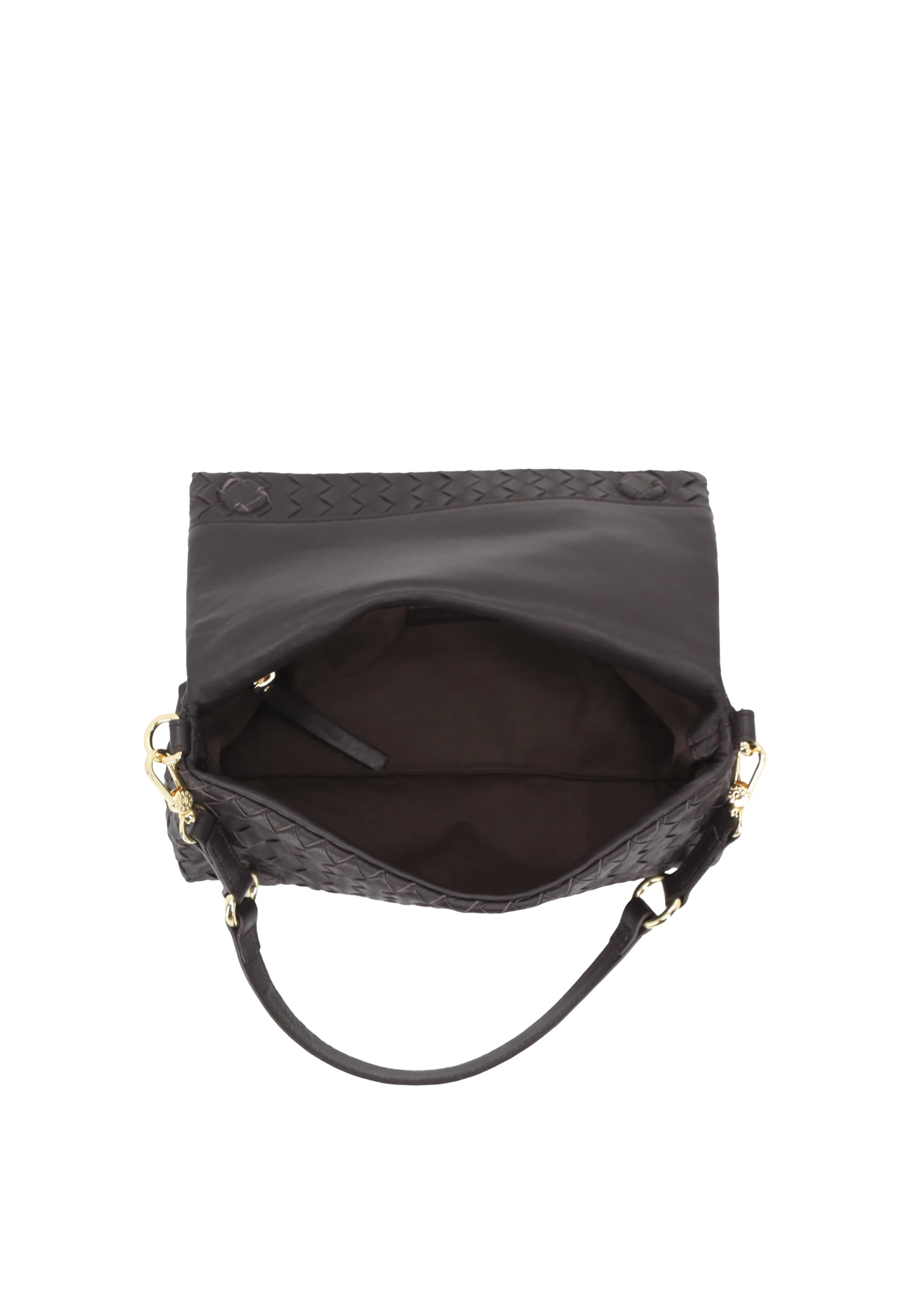 Shoulder bag MILA Leather Piuma weaving Standard