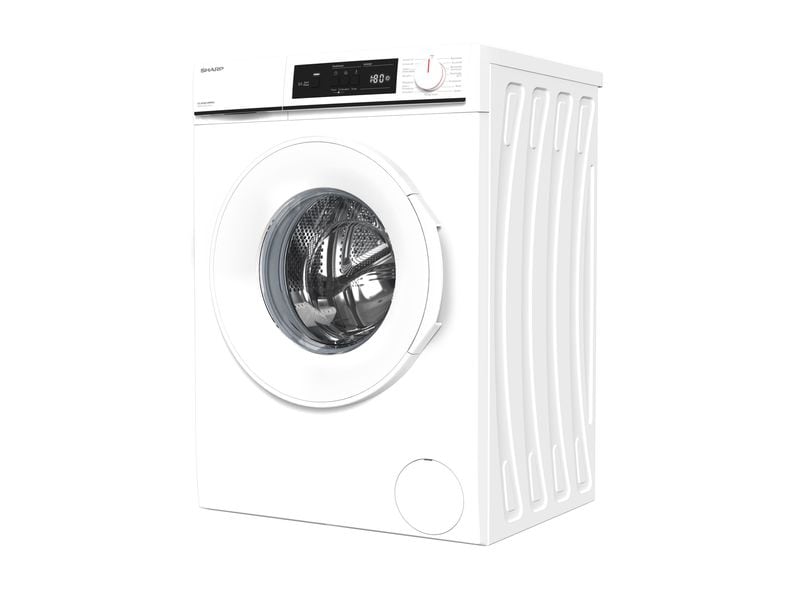 Sharp Waschmaschine ES-NFA814WWNA-CH Links Frontloader mit 8 kg Ladekapazität