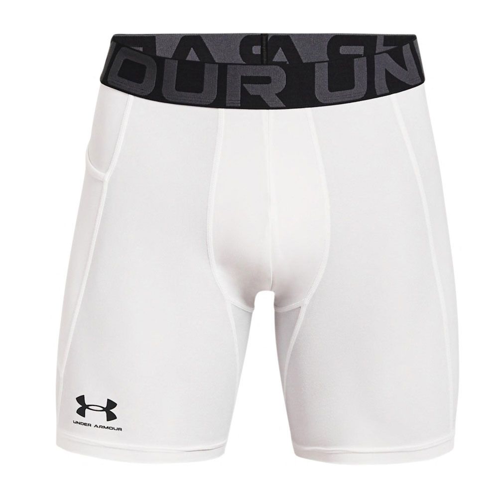 Under Armour HEATGEAR - Cuissard Homme blanc