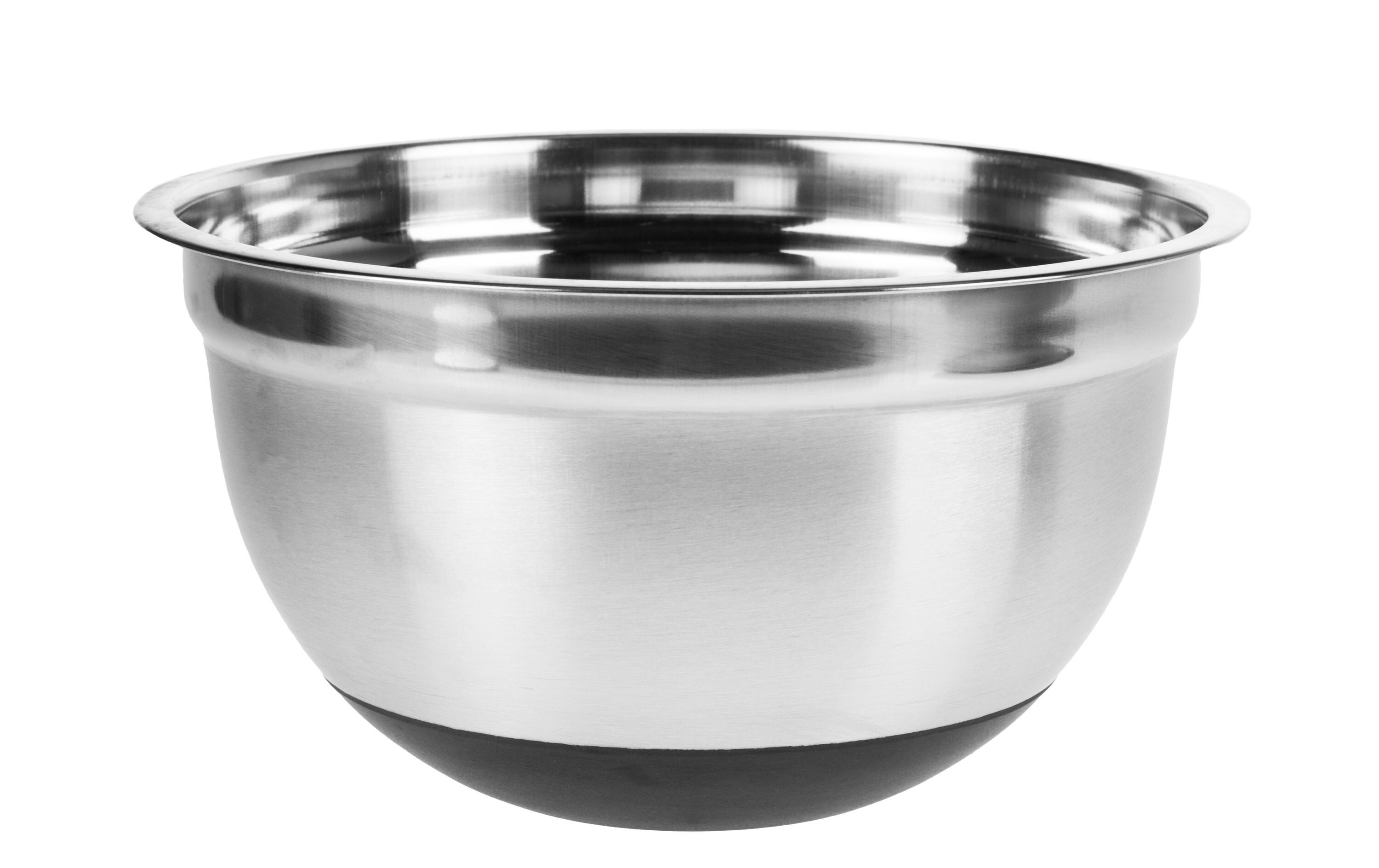 Schüssel mit Reibeaufsätze, 5-teiligEdelstahlschüssel