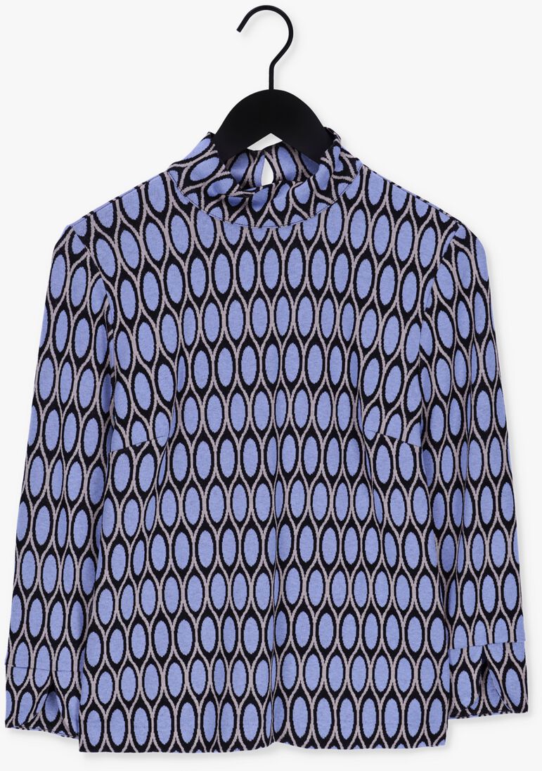 ANA ALCAZAR lichtblauwe ana alcazar t-shirt pullover turtleneck