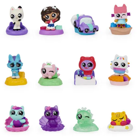 Spin Master Gabby's Dollhouse - Mini Figures , 1 Stück, 12-fach sortiert