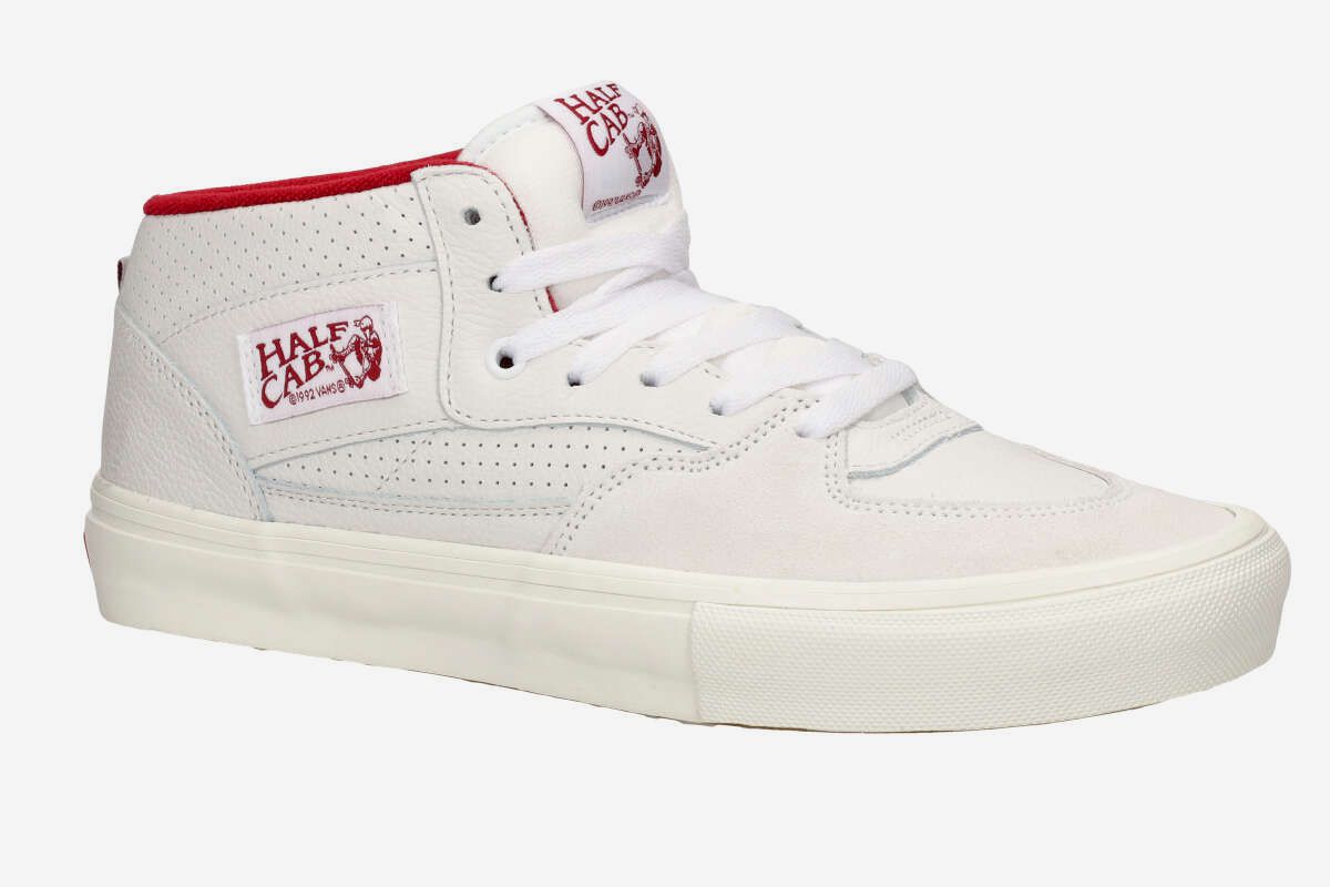 Vans Skate Half Cab Schuh (vintage sport white red)