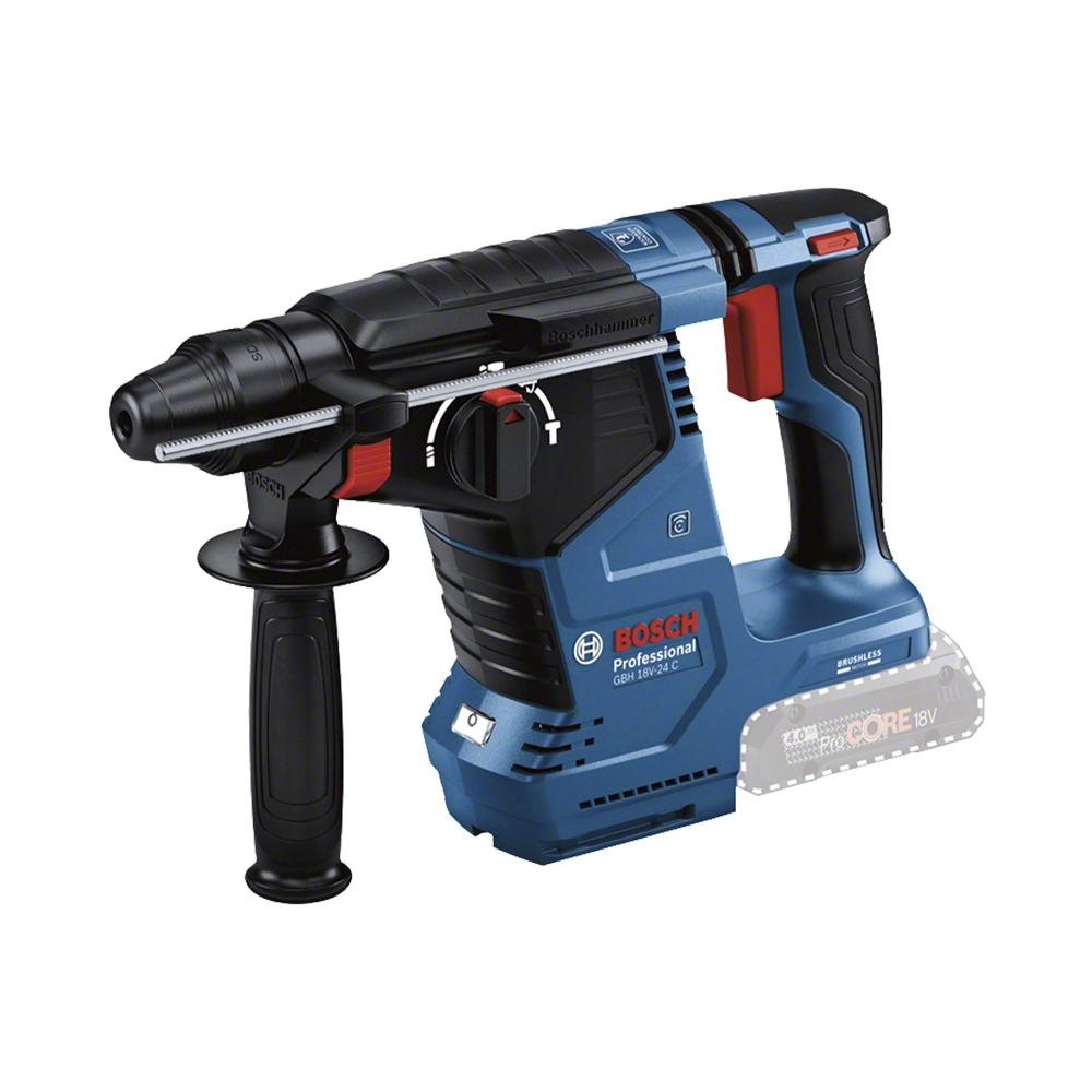 Bosch 3-Tool Set GSB 18V-65 / GWS 18V-11 / GBH 18V-24 C / 3x Akku GBA 18V 5.0Ah inkl. VDE-Handwerkzeug und Tasche
