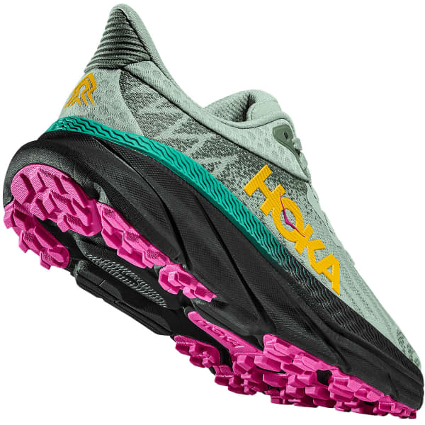 Chaussure trail HOKA ONE ONE CHALLENGER 7 W ALOE VERA / BLACK