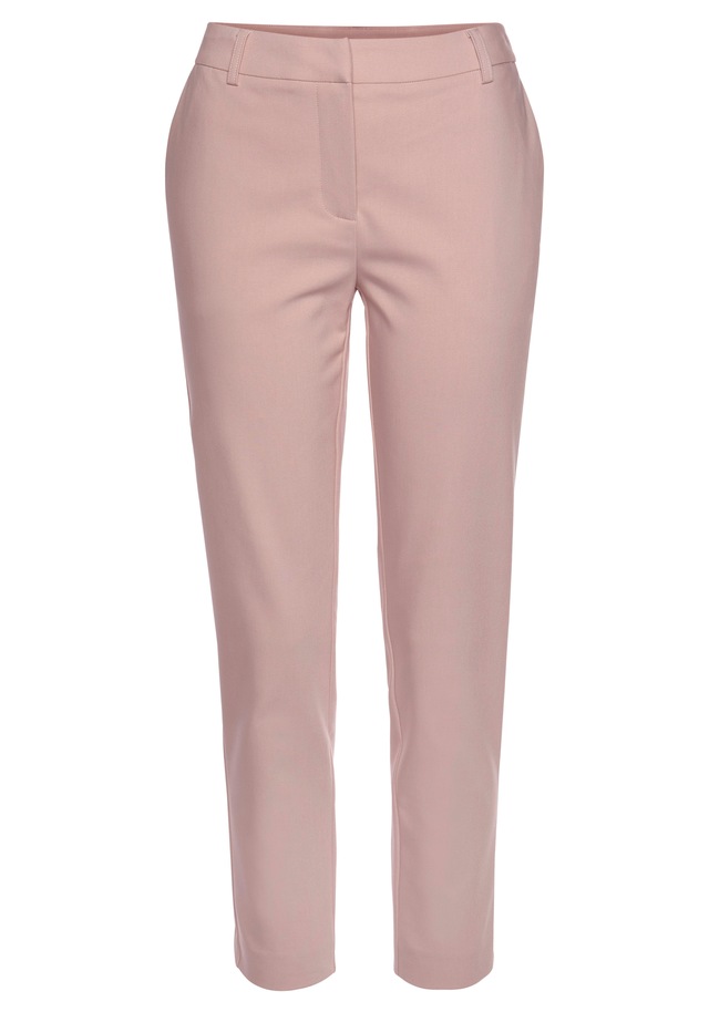 LASCANA Chinohose  in verkürzter Länge, Stoffhose in schmaler Passform, casual-chic