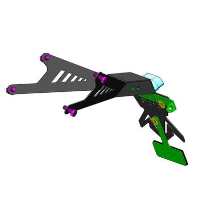 Support de plaque Chaft Noir - Noir