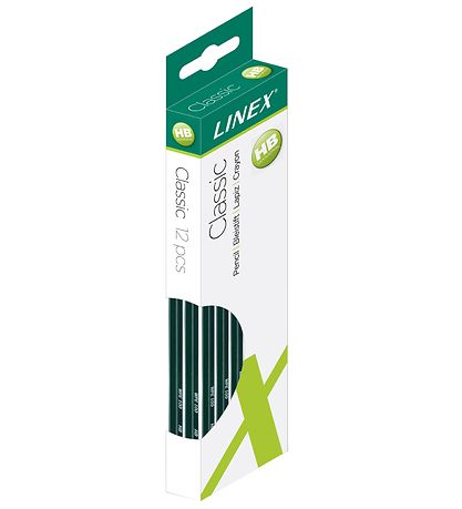 Linex Blyanter - 12-pak -  Grøn