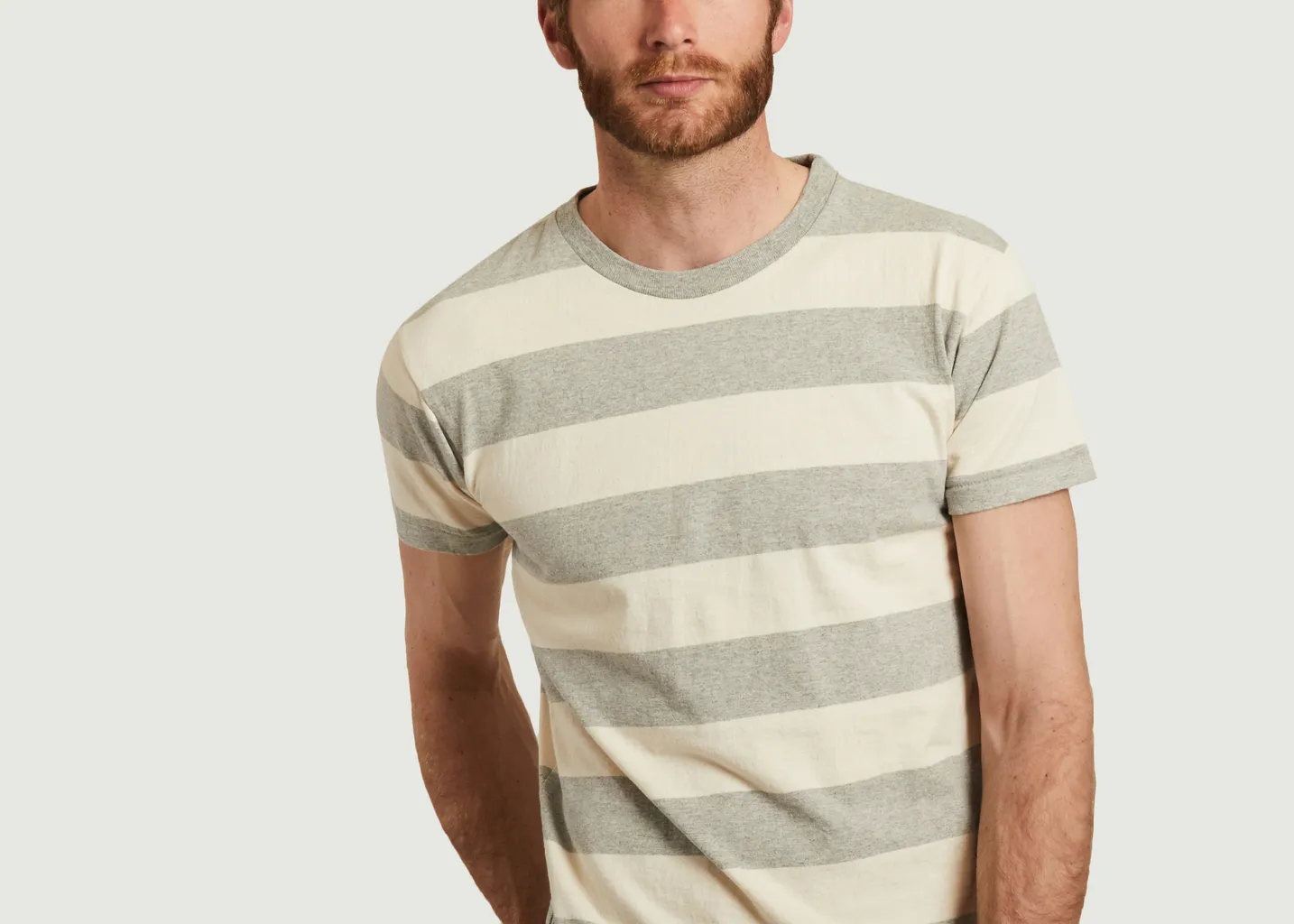 T-shirt à rayures Velva Sheen