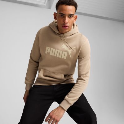 PumaESS Logo Big Hoodie FL - beige